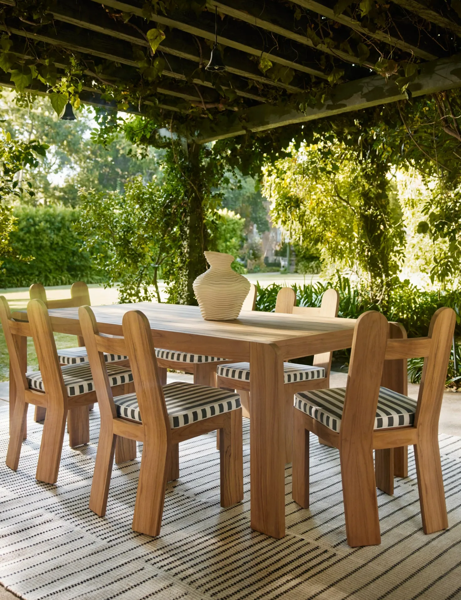 Abbot Outdoor Dining Chair by Sarah Sherman Samuel