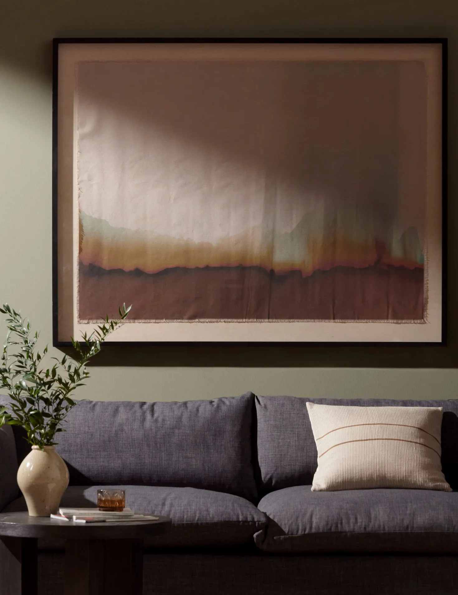 Abstract Ombre 17 Wall Art by Roseanne Kenny