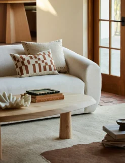 Accord Embroidered Pillow by Élan Byrd