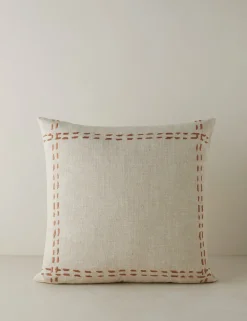 Accord Embroidered Pillow by Élan Byrd