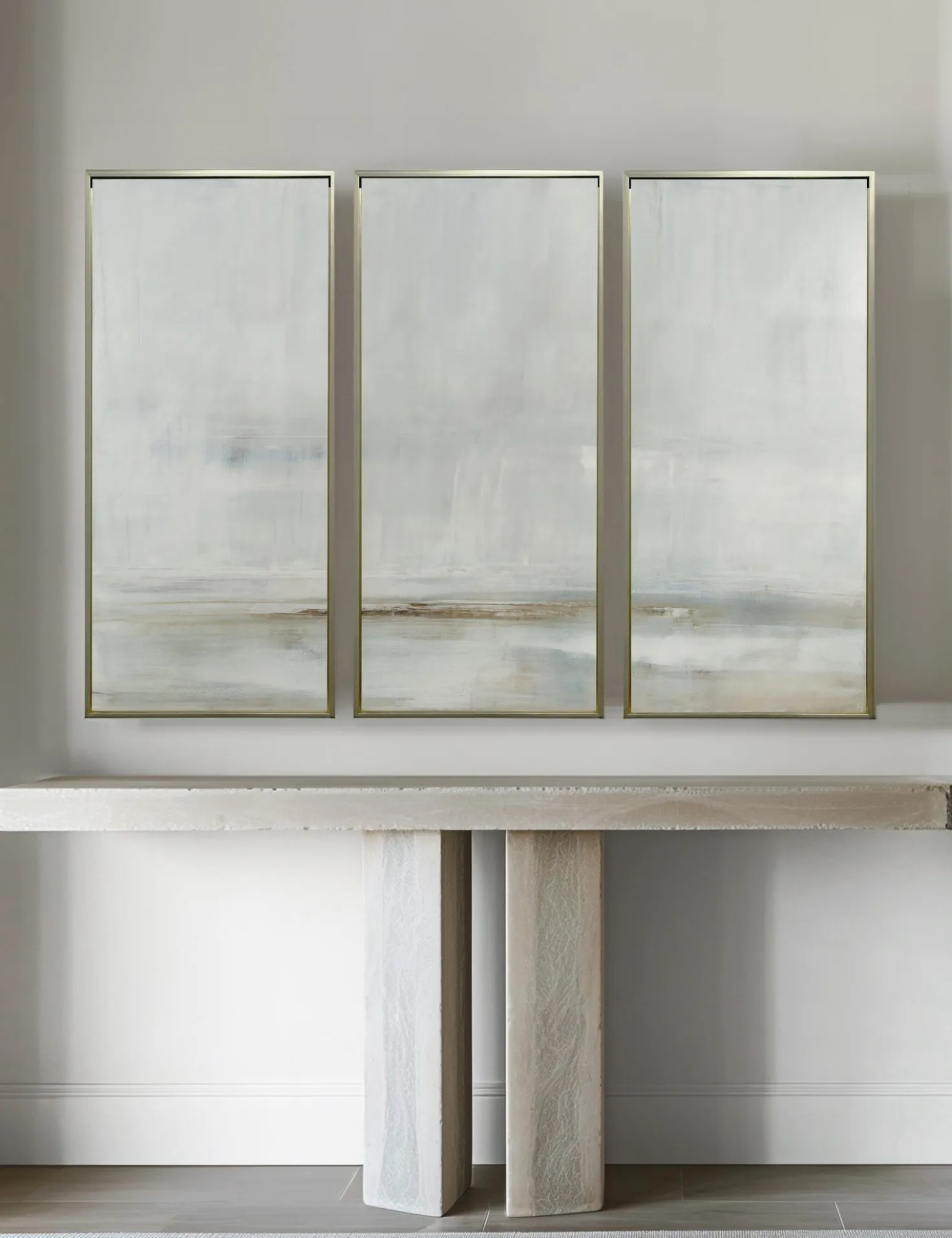 After The Storm Triptych Wall Art by Carol Benson-Cobb
