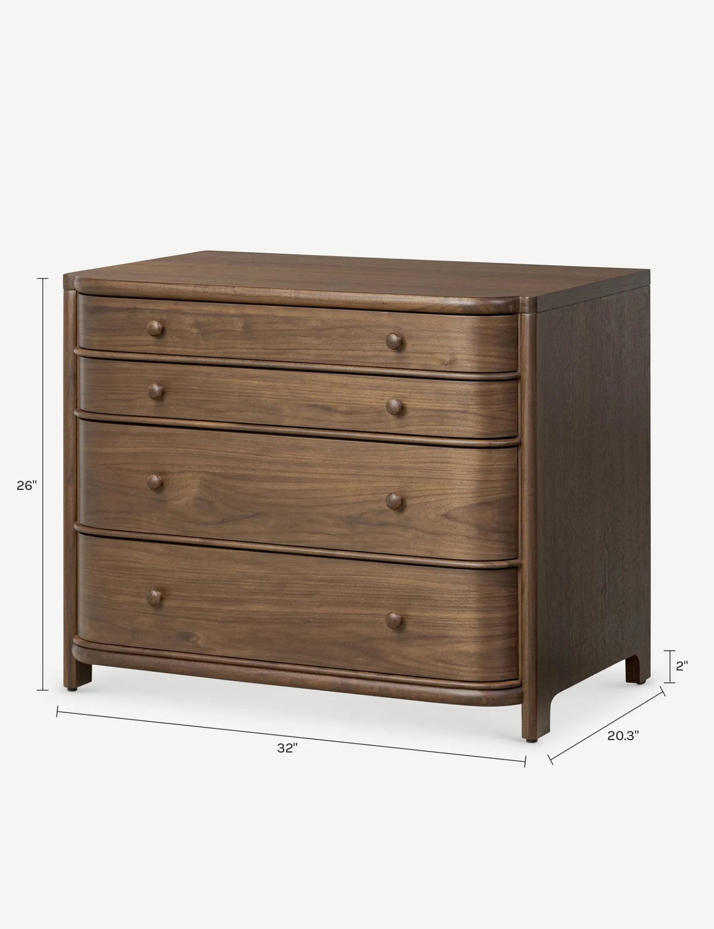 Agatha Nightstand by Amber Lewis x Four Hands