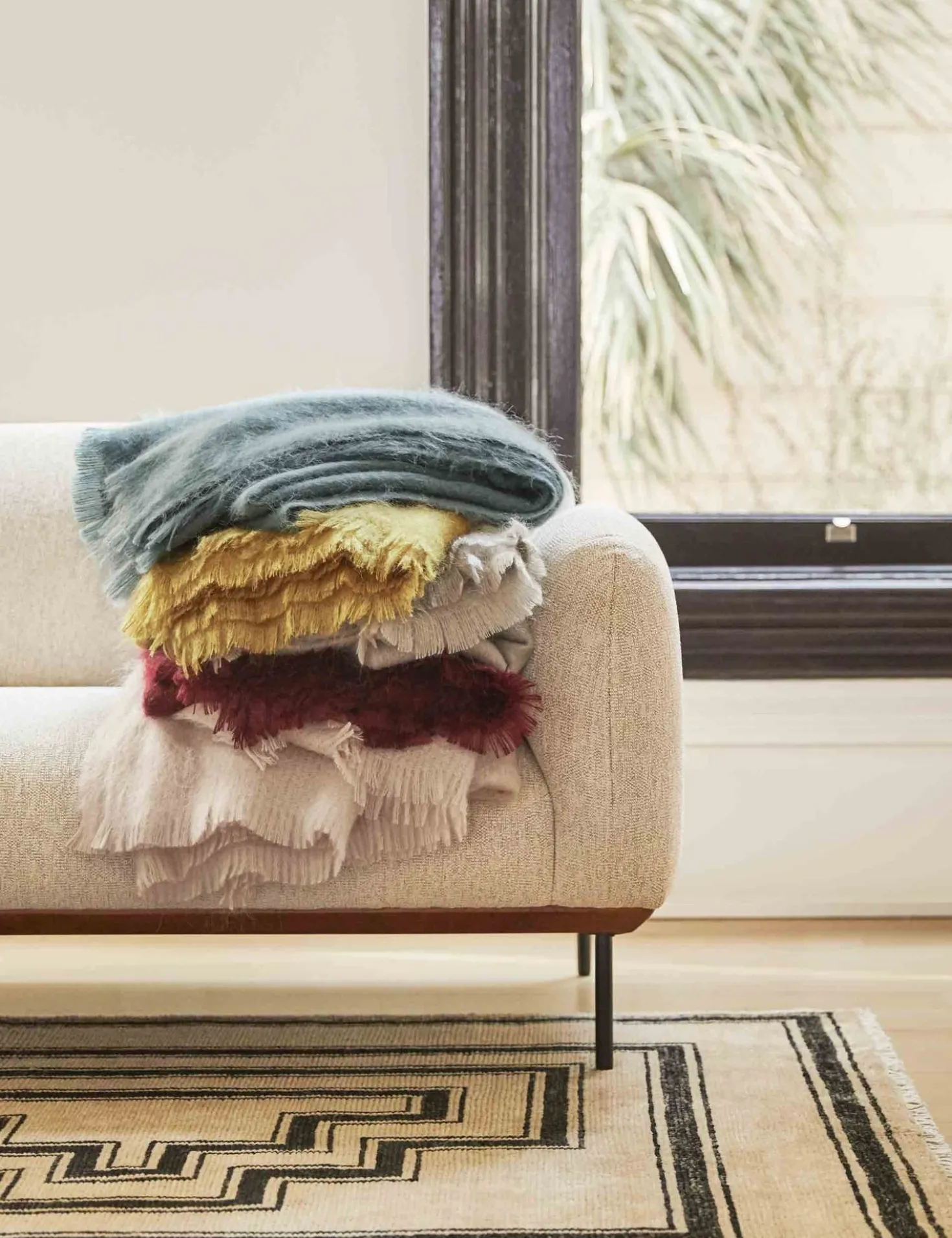 Aimee Mohair Throw