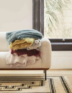 Aimee Mohair Throw