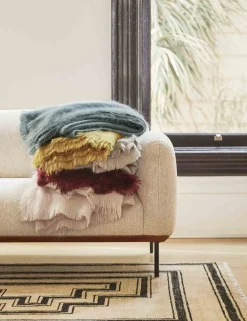 Aimee Mohair Throw