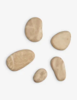 Alabaster River Rocks (Set of 5) by Ashley Childers