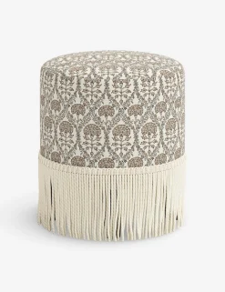 Alair Round Ottoman
