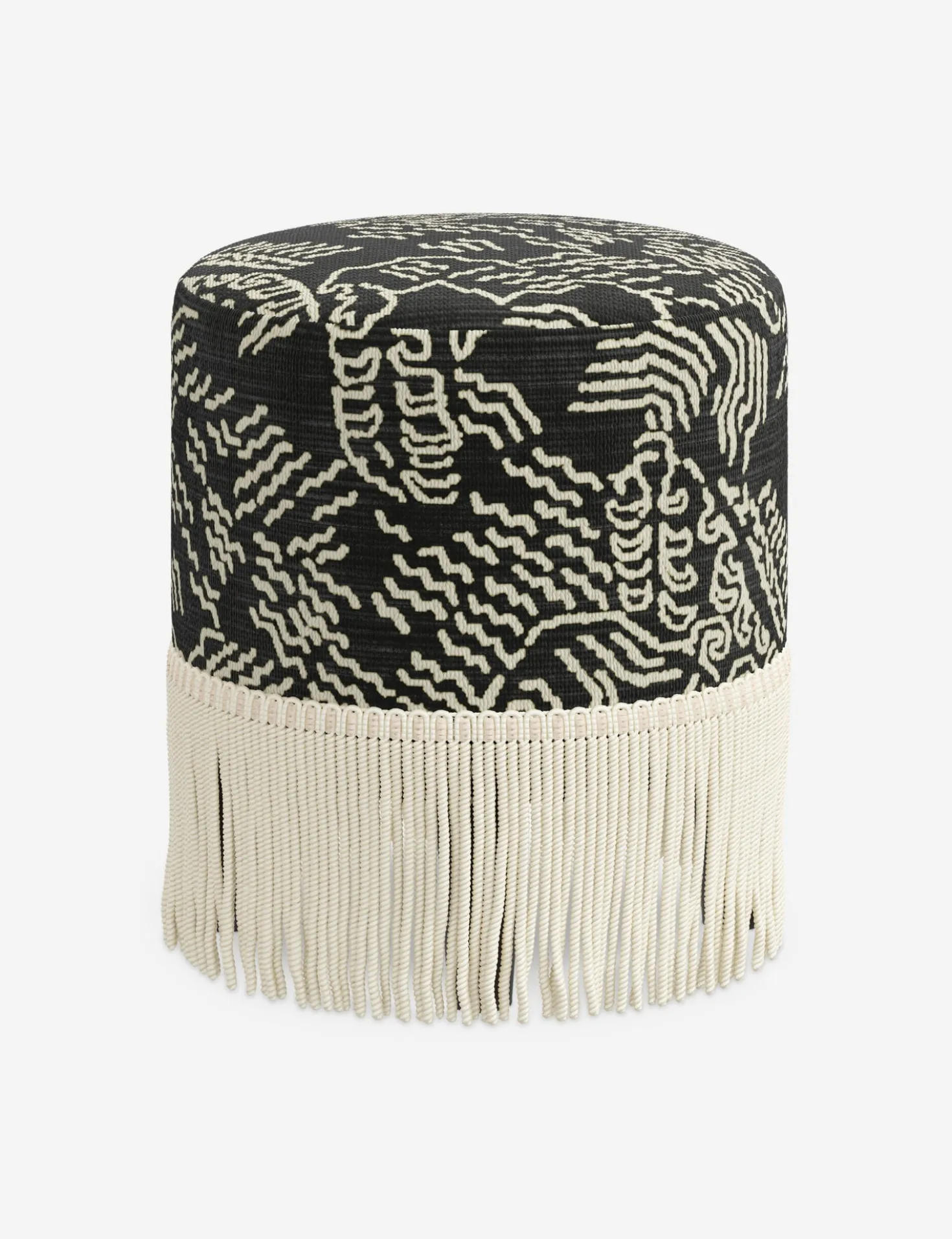 Alair Round Ottoman