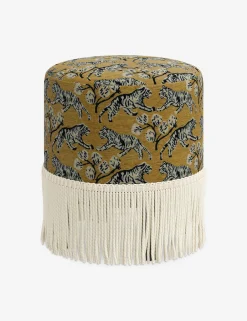 Alair Round Ottoman