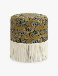 Alair Round Ottoman
