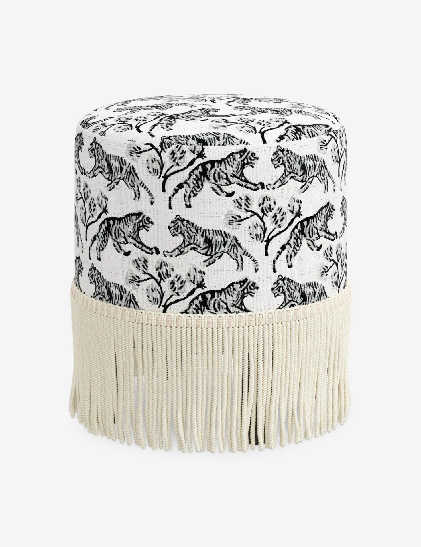 Alair Round Ottoman
