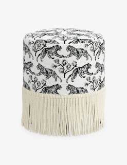 Alair Round Ottoman