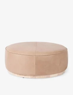 Aldora Round Ottoman