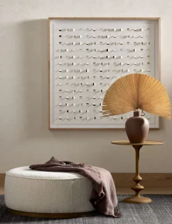 Aldora Round Ottoman