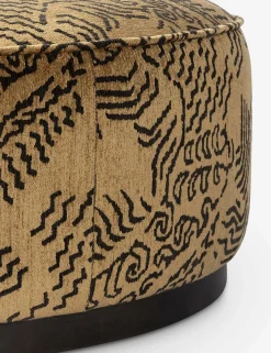 Aldora Round Ottoman