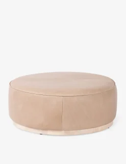 Aldora Round Ottoman