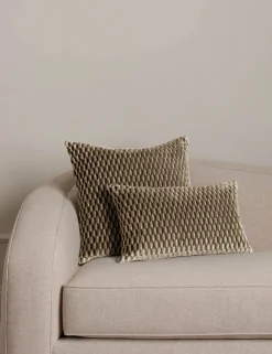 Allegra Velvet Pillow by Scalamandre