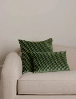 Allegra Velvet Pillow by Scalamandre
