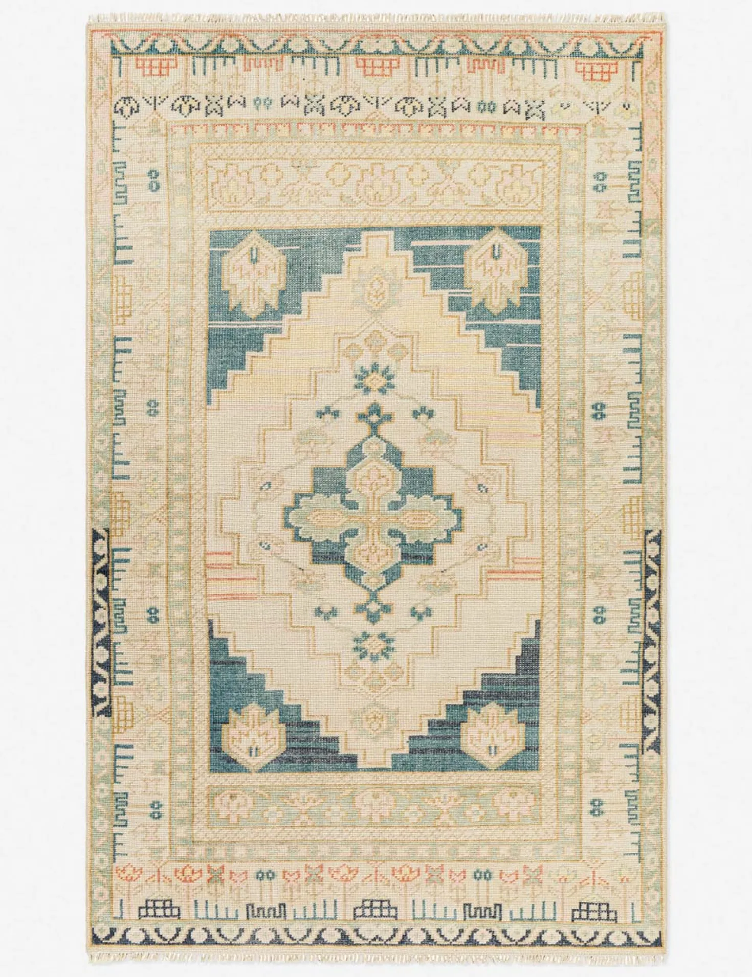 Alora Hand-Knotted Wool-Blend Rug