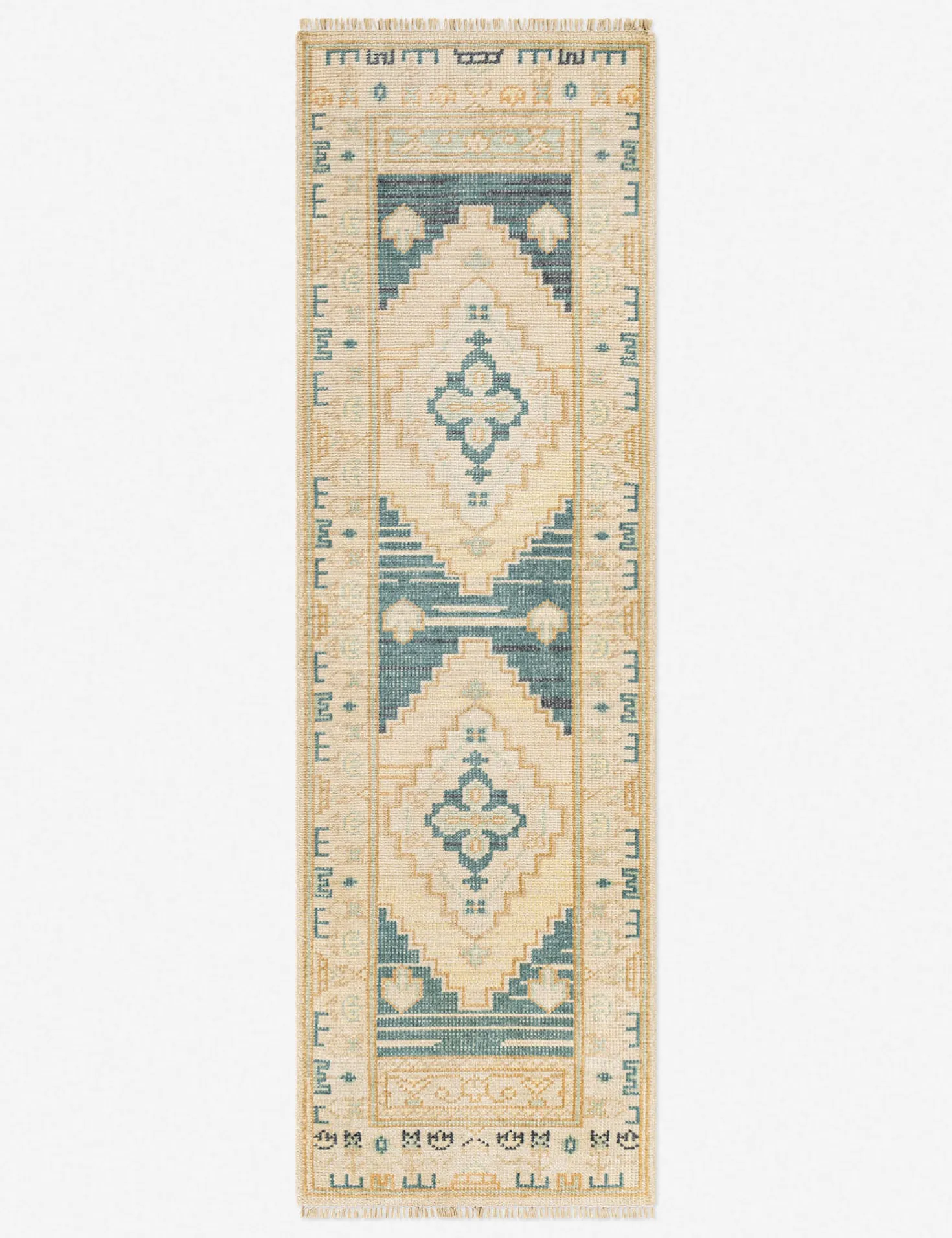 Alora Hand-Knotted Wool-Blend Rug