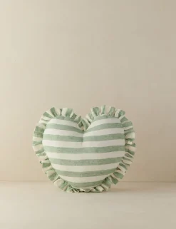 Amaroso Linen Heart Pillow