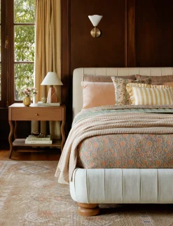 Amaroso Linen Ruffle Pillow
