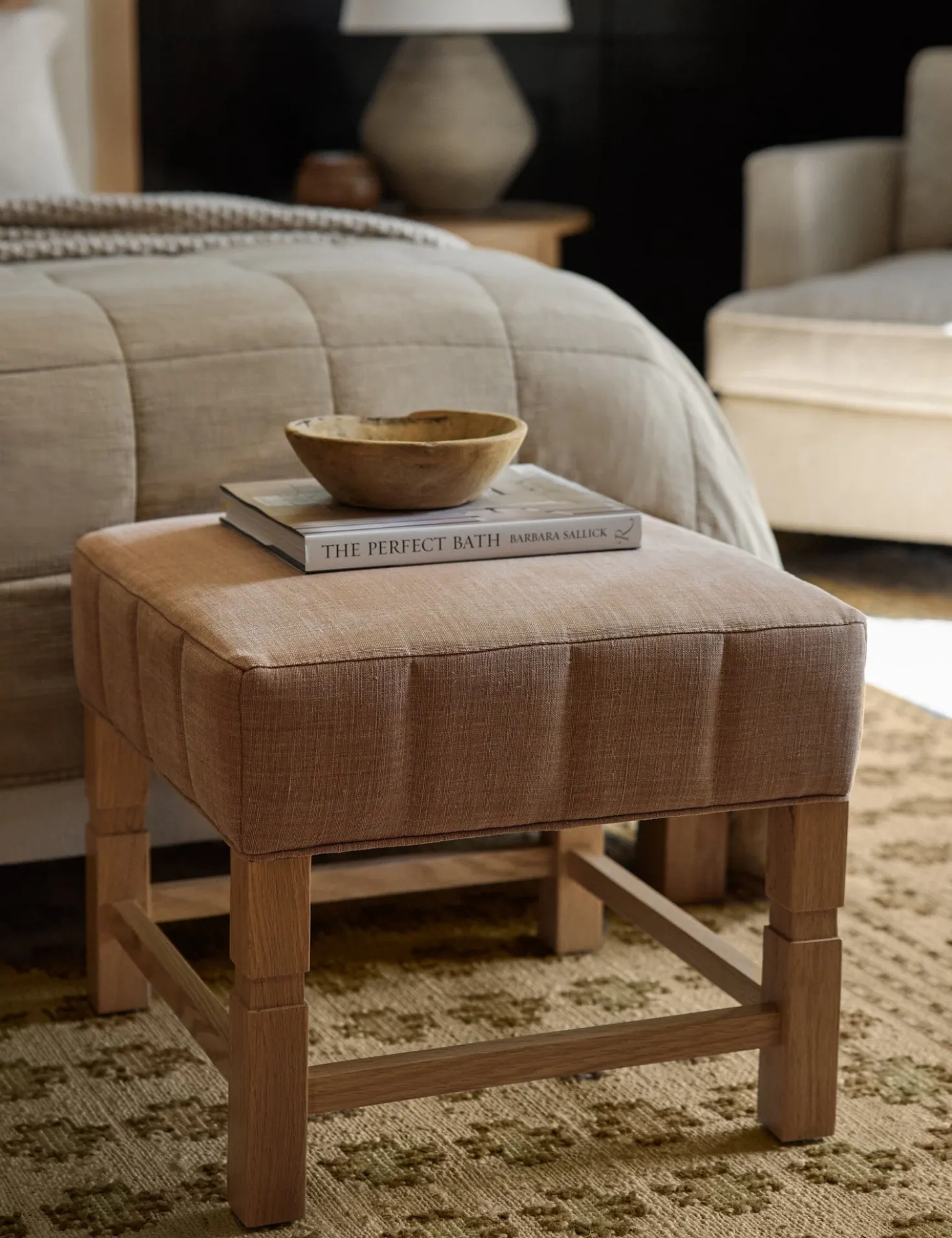 Ambleside Ottoman by Ginny Macdonald