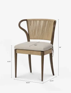 Amira Dining Chair by Amber Lewis x Four Hands