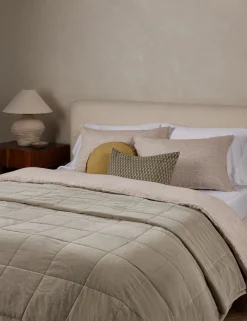 Amsterdam Cotton Velvet Coverlet by Pom Pom at Home