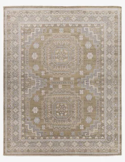 Anahit Hand-Knotted Wool-Blend Rug