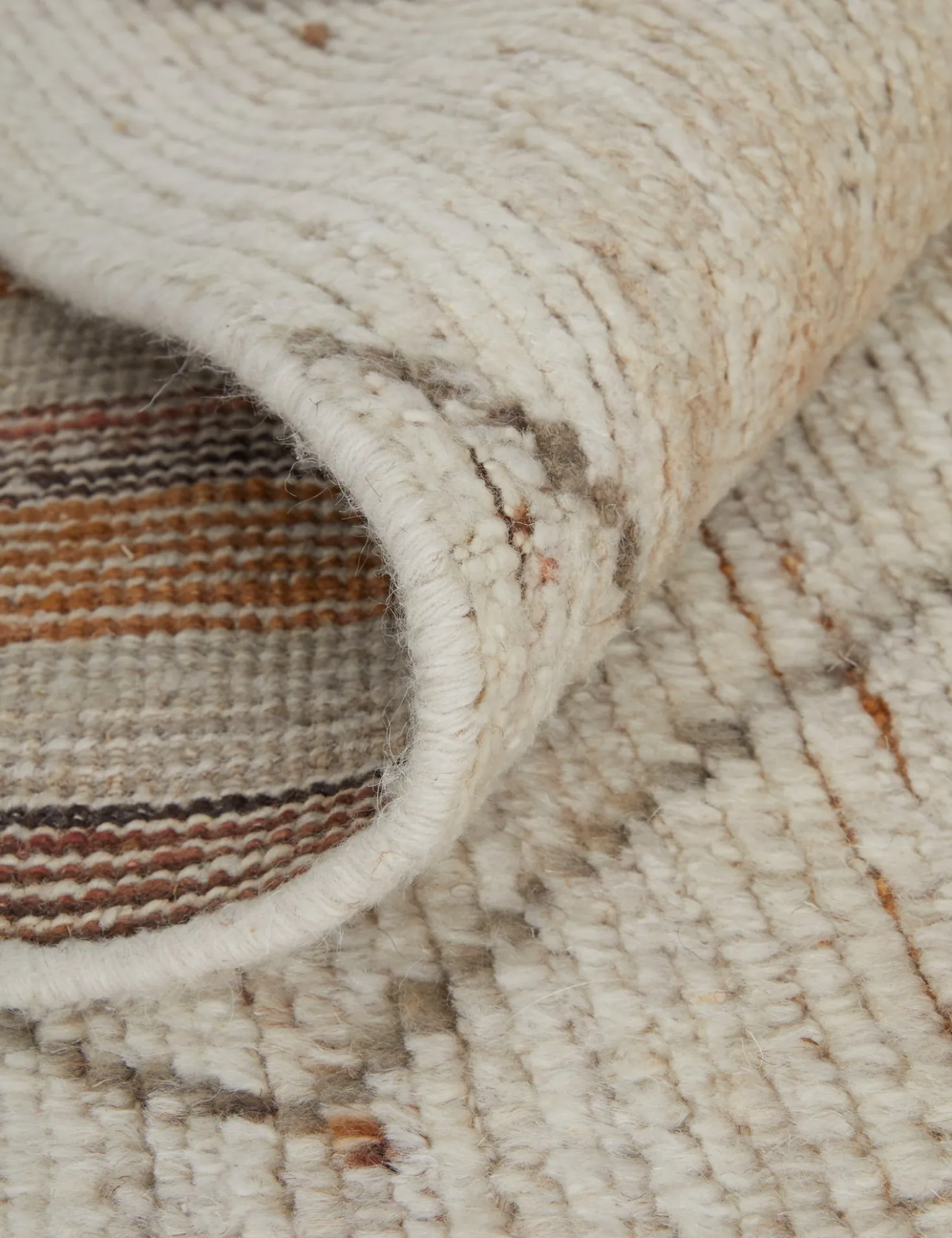 Anina Moroccan-Style Hand-Knotted Wool Rug