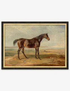 Antiqued Horse I Wall Art