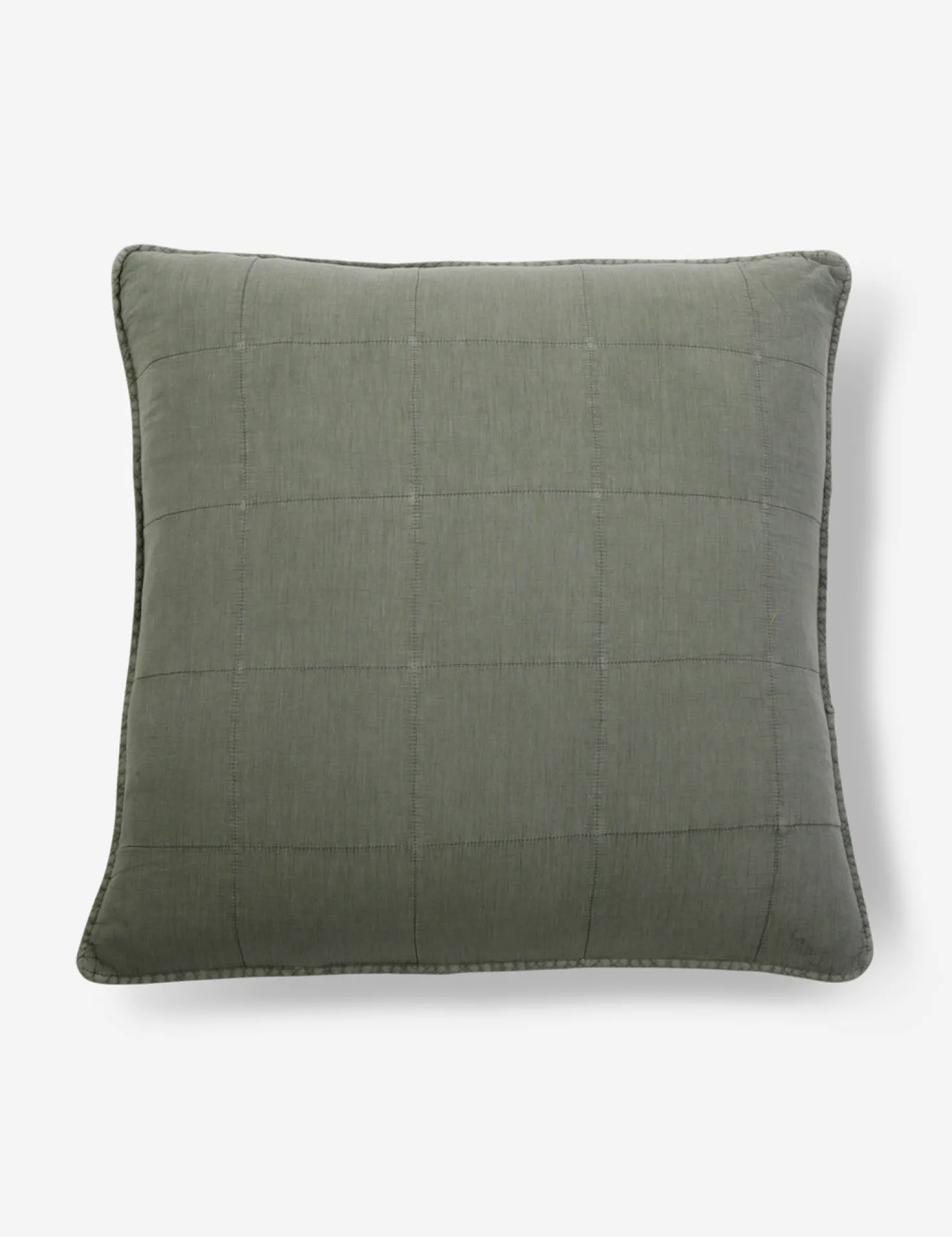 Antwerp Large Quilted Euro Sham by Pom Pom at Home