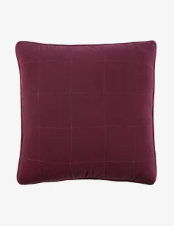 Antwerp Large Quilted Euro Sham by Pom Pom at Home