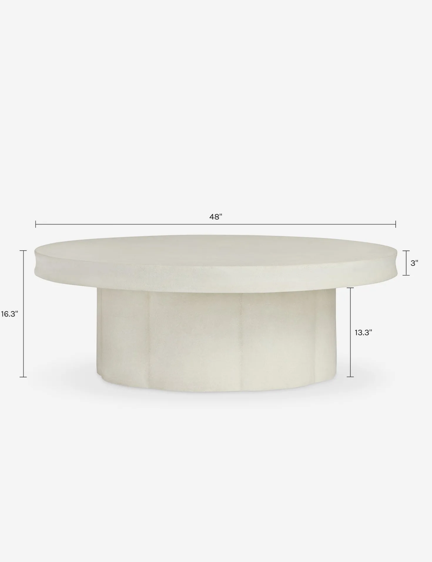 Apel Indoor / Outdoor Round Coffee Table