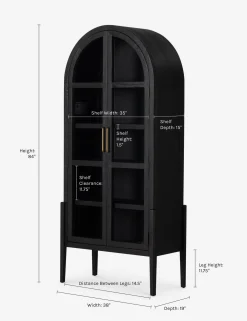 Apolline Curio Cabinet