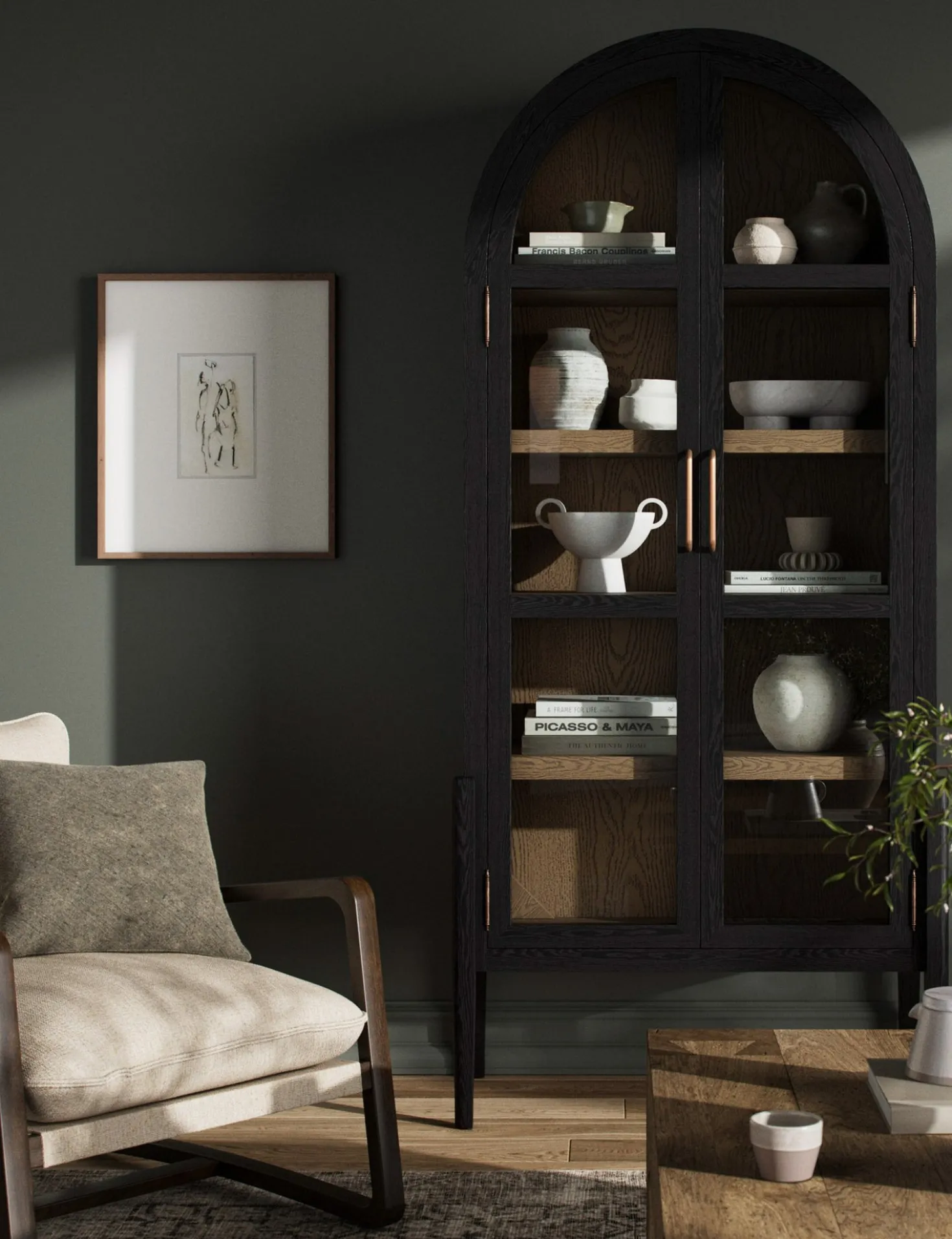 Apolline Curio Cabinet