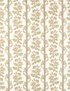 Apothecary Rose Cotton Fabric by Sanderson