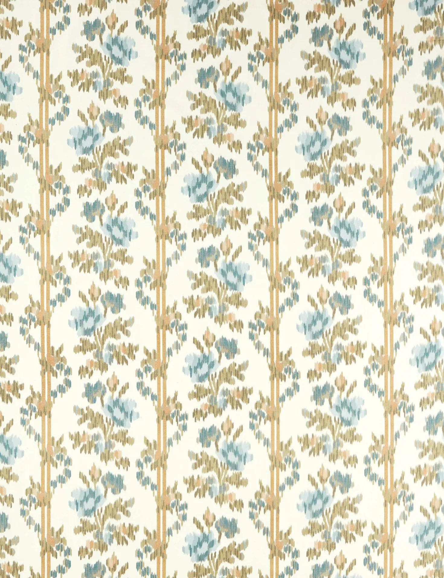 Apothecary Rose Cotton Fabric by Sanderson