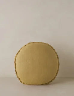 Arlo Linen Round Pillow