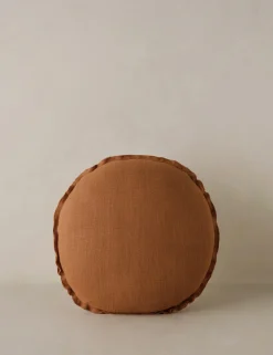 Arlo Linen Round Pillow