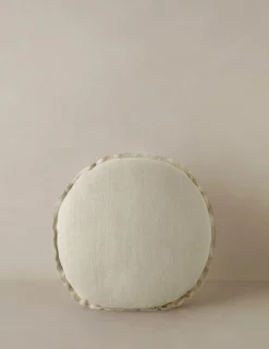 Arlo Linen Round Pillow