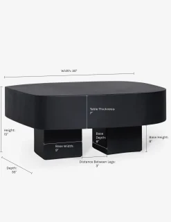 Armas Indoor / Outdoor Round Coffee Table by Sarah Sherman Samuel