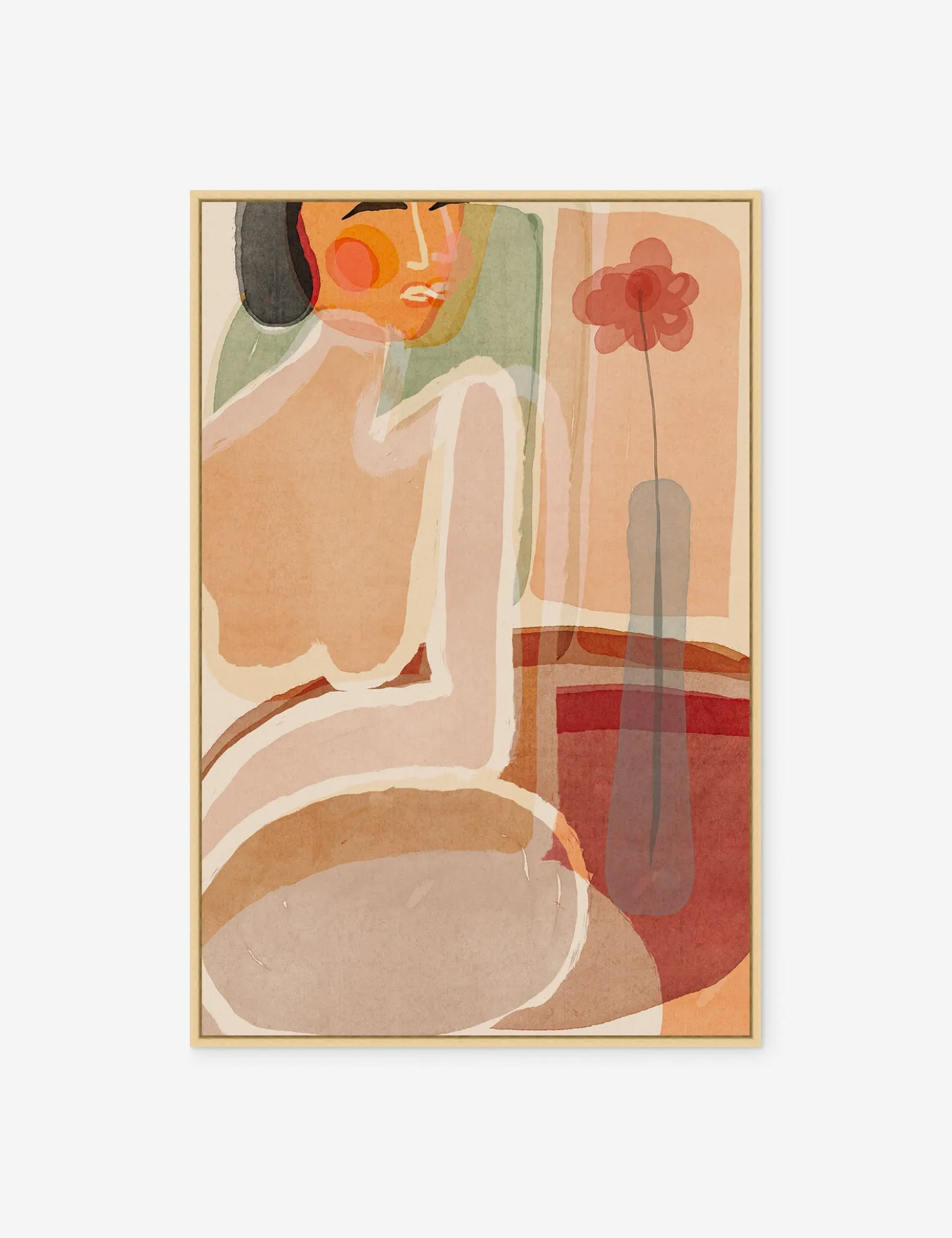 At The Table Wall Art