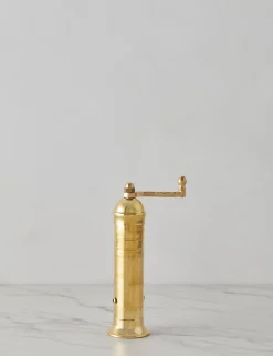 Atlas Brass Pepper Mill