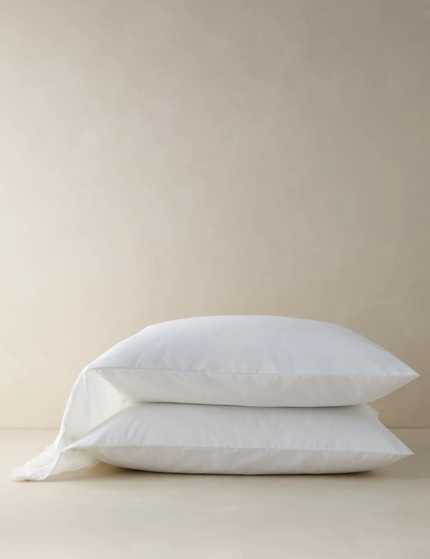 Audrey Ruffle Pillowcase (Set of 2) by Pom Pom at Home
