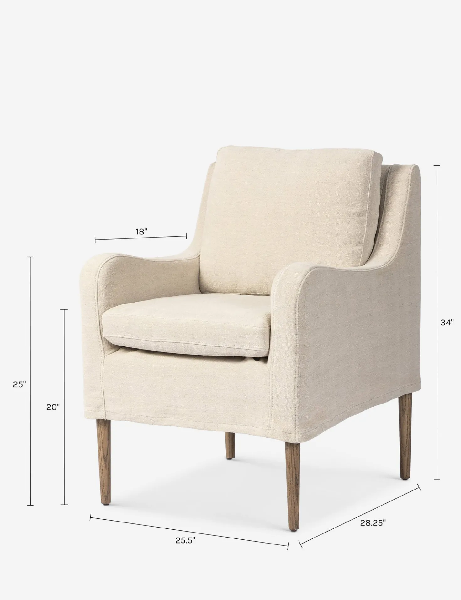 Aurelia Dining Chair by Amber Lewis x Four Hands