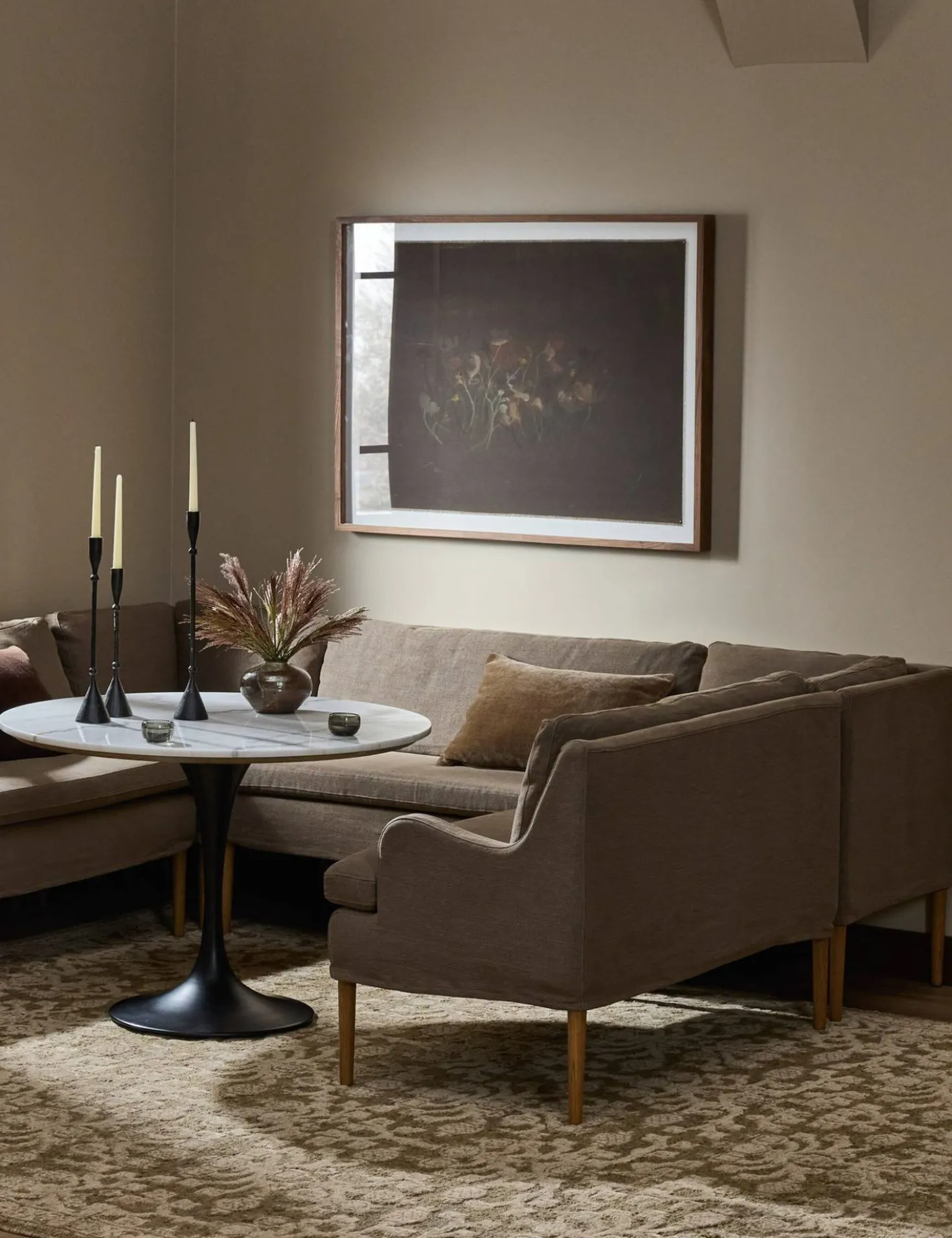 Aurelia U-Shaped Dining Banquette by Amber Lewis x Four Hands