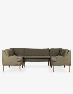 Aurelia U-Shaped Dining Banquette by Amber Lewis x Four Hands