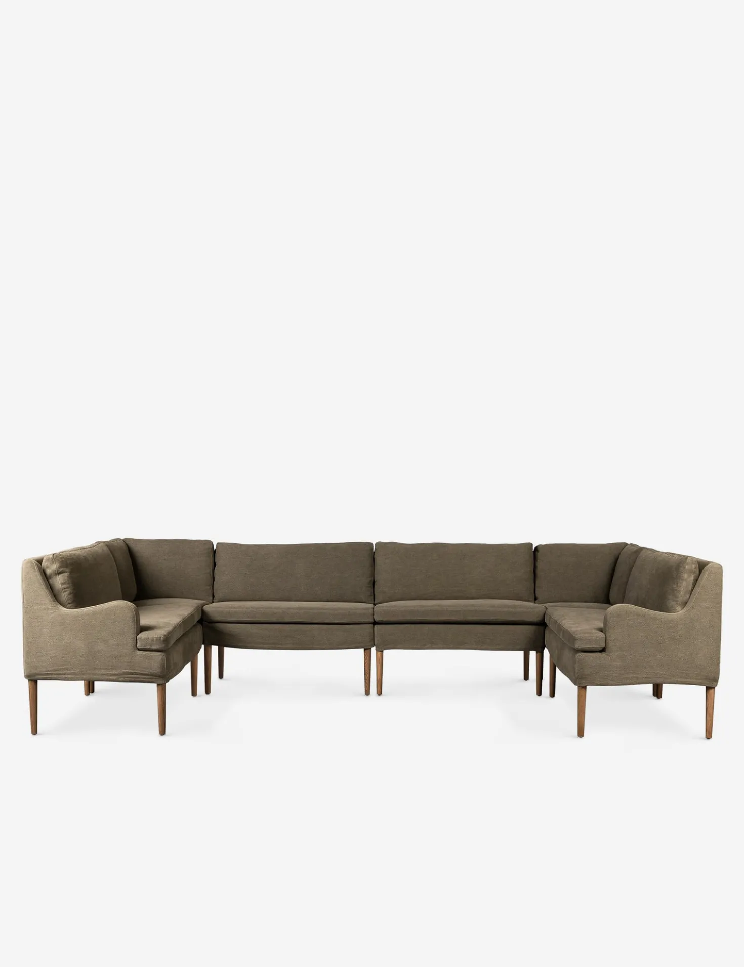 Aurelia U-Shaped Dining Banquette by Amber Lewis x Four Hands